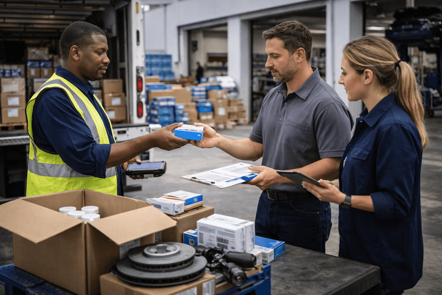 Futuristic automotive supply network operations