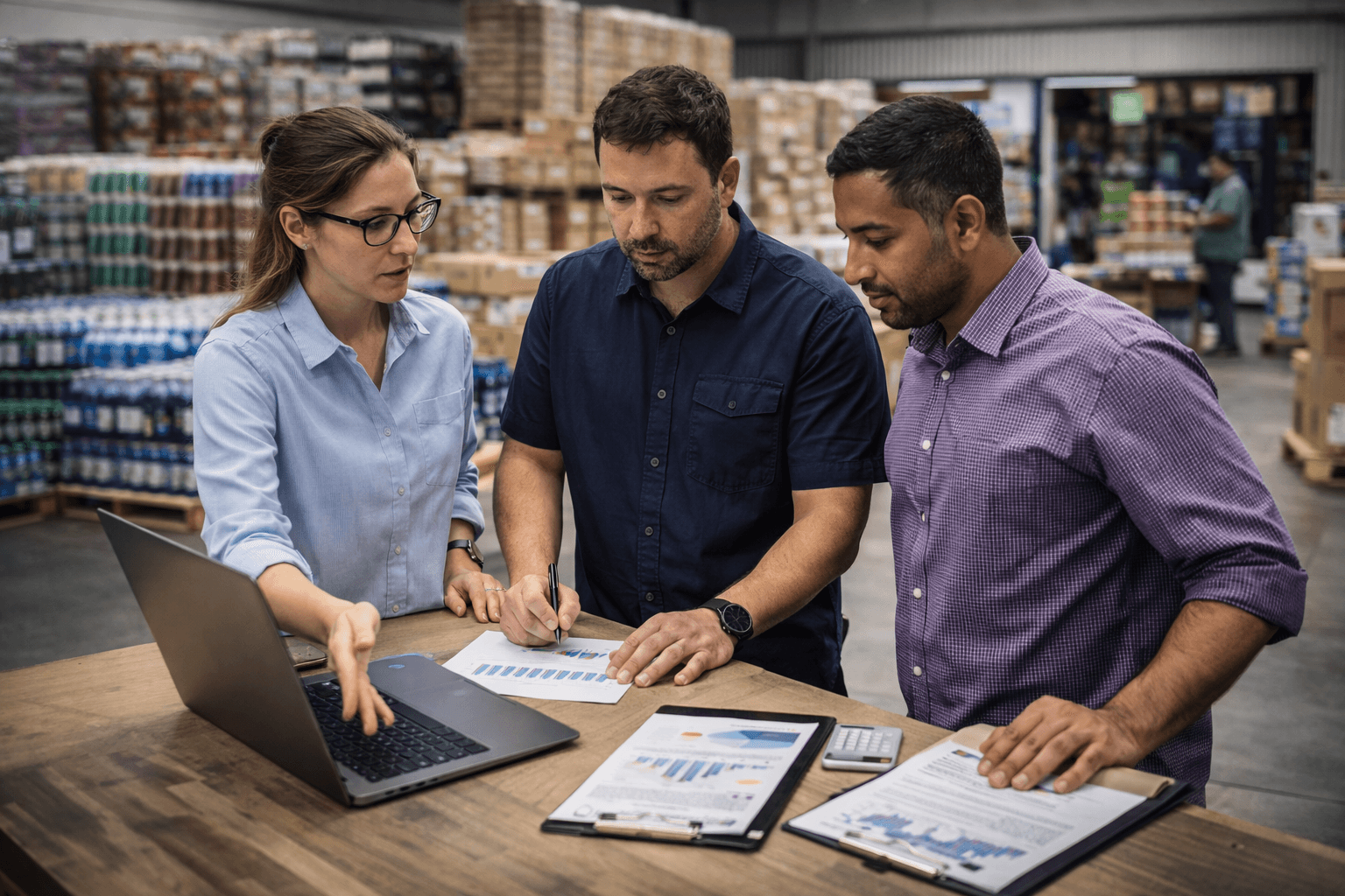 Futuristic fmcg supply network operations